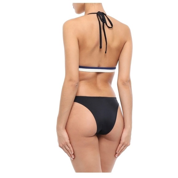 SOLID & STRIPED The Marina open-back halterneck swimsuit - Picture 2 of 11